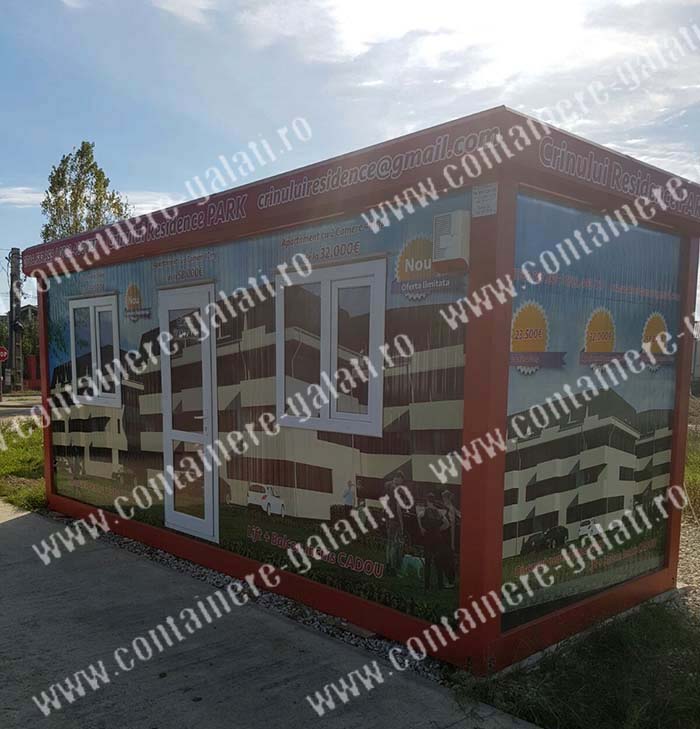 containere magazin chiosc Timisoara